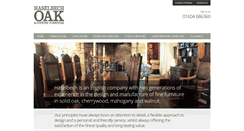 Desktop Screenshot of haselbechoak.co.uk